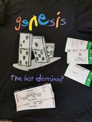  Genesis Phil Collins Mike rudaford Tony Banks Nic Collins 25th September 2021 Manchester arena