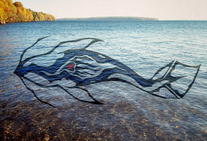  Gitchi-Gami (giigoonh) || ᑭᑦᒉᐁ-ᑲᒣᐁ || Lake Superior (fish)