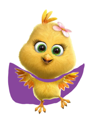  Maddy The Chick as Ming-Ming (Purple)