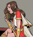 Mary Bromfield || Lady Shazam in Flash Facts  - dc-comics photo