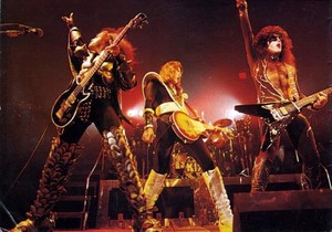  Paul, Ace and Gene ~Savannah, Georgia...November 24, 1976 (Rock and Roll Over Tour)