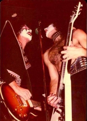  Paul and Ace ~East Lansing, Michigan...October 21, 1974 (Hotter Than Hell Tour)