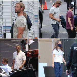  Thor: l’amour and Thunder || set pics
