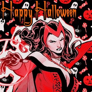 Wanda Maximoff |Happy Halloween| Scarlet Witch ♡