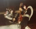 Ace and Gene ~Fayetteville, North Carolina...December 27, 1976 (Rock and Roll Over Tour)  - kiss photo