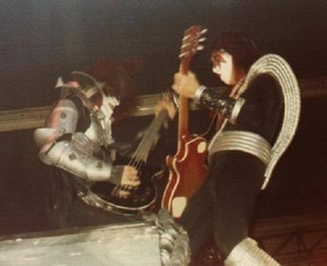 Ace and Gene ~Fayetteville, North Carolina...December 27, 1976 (Rock and Roll Over Tour) 