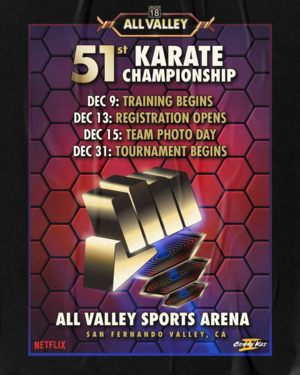  All Valley 51st Karate Championship Poster