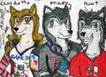 Alpha and omega brothers and sister Version Anime (by guillermoman) - alpha-and-omega fan art