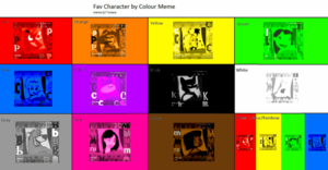  Character par Colour Meme par Cmara On DevïantArt