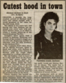 Clipping Pertaining To Michael Jackson - the-bad-era photo