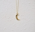 Crescent Moon Necklace - moon photo