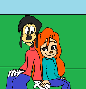 Disney's Max and Roxanne(Mona) Appears (Mickey's Twice Upon this Christmas) Original