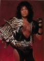 Gene (NYC) February 8, 1984 (video shoot for Heaven's on Fire)  - kiss photo