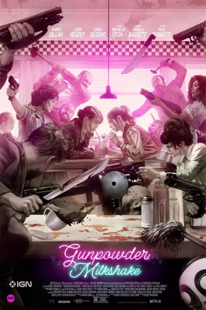 Gunpowder Milkshake (2021) Poster