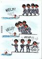 How The Beatles Came Up With The Song 'Help!" 😂 - the-beatles fan art