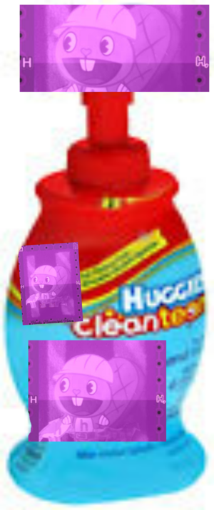  Huggïes Clean Team Foamïng Hand Soap Purple Melon Splash