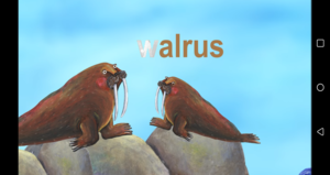  Learn the ABCs in Lower-Case: "w" is for walrus and ikan paus, paus