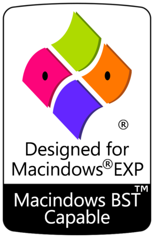 Macindows EXP Sticker