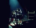 Paul, Ace and Gene ~Norman, Oklahoma...January 7, 1977 (Rock and Roll Over Tour)  - kiss photo
