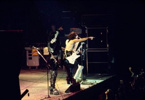  Paul, Ace and Gene ~Norman, Oklahoma...January 7, 1977 (Rock and Roll Over Tour)
