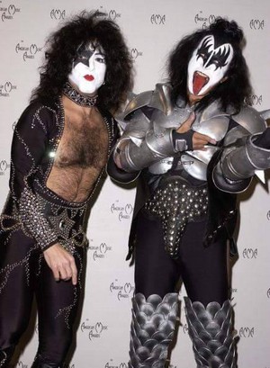 Paul Stanley and Gene Simmons | 29th Annual American Music Awards show | January 9, 2002