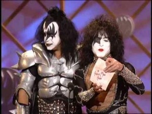  Paul Stanley and Gene Simmons | 29th Annual American 音乐 Awards 显示 | January 9, 2002