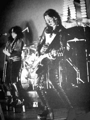 Paul and Ace ~Calgary, Alberta, Canada...February 6, 1974 (KISS Tour) 