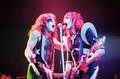 Paul and Ace ~Detroit, Michigan...January 27, 1976 (Alive Tour)  - kiss photo