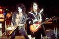 Paul and Ace ~Fayetteville, North Carolina...December 27, 1976 (Rock and Roll Over Tour)  - kiss photo