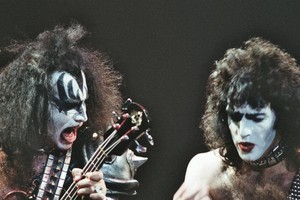  Paul and Gene ~Montreal, Quebec, Canada...January 13, 1983 (Creatures of the Night Tour)