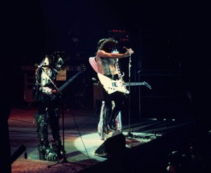  Paul and Gene ~Norman, Oklahoma...January 7, 1977 (Rock and Roll Over Tour)