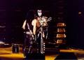 Paul and Gene ~Rotterdam, Netherlands...December 10, 1996 (Alive Worldwide Reunion Tour) - kiss photo