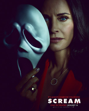  Scream 5 / Promotional Poster 2022 'It's always someone आप know'
