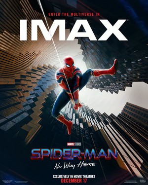  Spider-Man: No Way nyumbani || IMAX poster