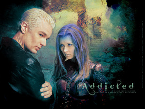 Spike/Illyria Wallpaper - Addicted