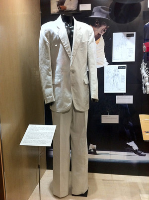 The Iconic Michael Jackson White Suit Thrller