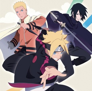  Naruto and boruto and sasuke