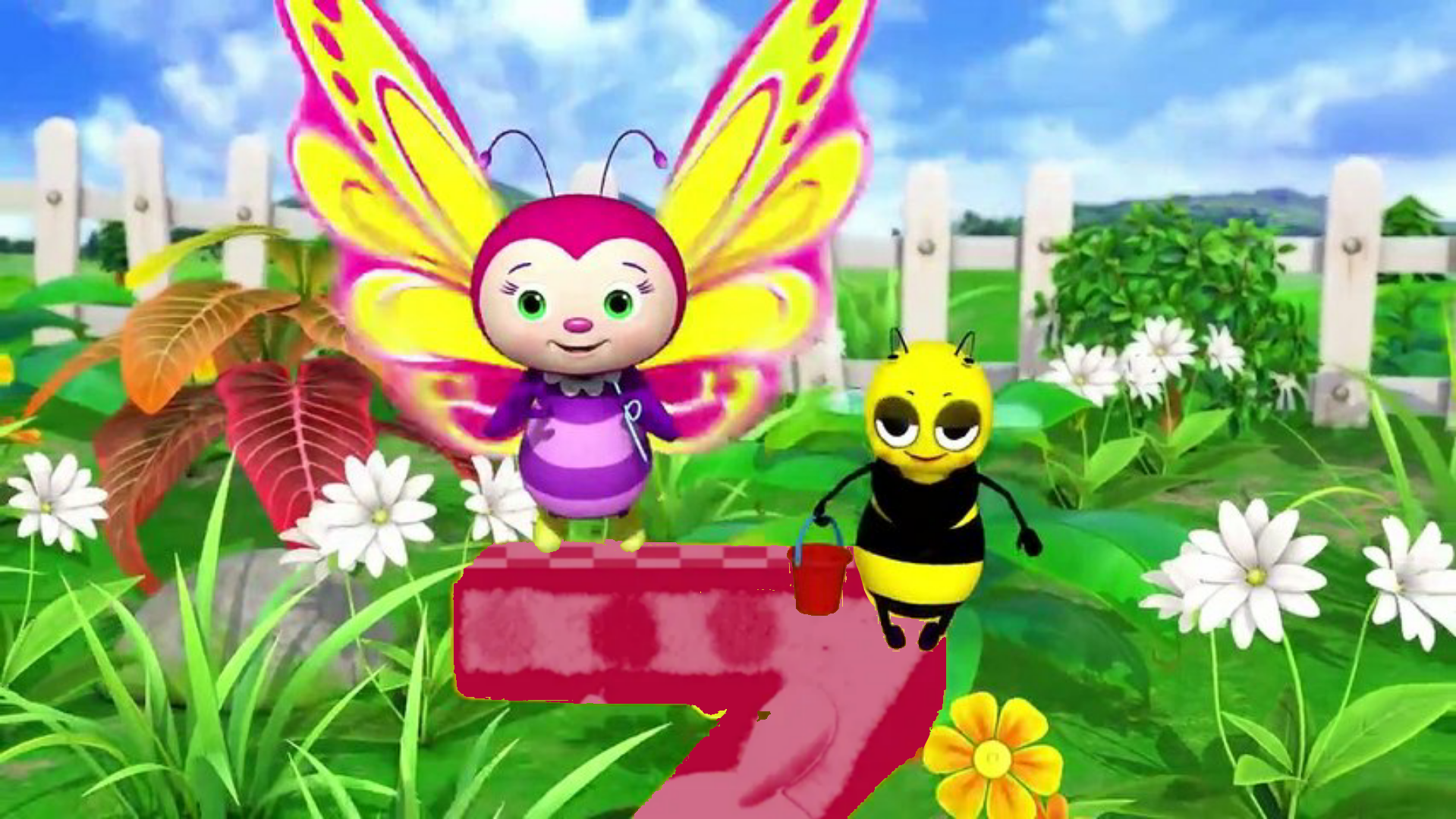 ABC Song Butterfly Learn Wïth Lïttle Baby Bum Nursery Rhymes For Kïds Babïe  - Nursery Rhymes Fan Art (44354155) - Fanpop