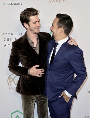  Andrew and Lin-Manuel | 33rd Annual Producers Guild Awards March 19, 2022 — Los Angeles, Californ