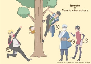  Boruto x सान्रिओ characters
