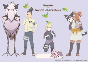  Team 10 x सान्रिओ characters