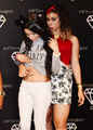 Dinah Playing With Camila's Belly Button - fifth-harmony photo