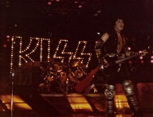 Gene and Eric ~Marquette, Michigan...March 20, 1985 (Animalize Tour) 