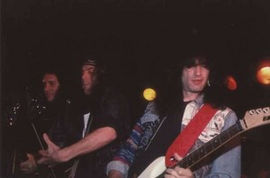  Paul, Gene and Bruce ~Asbury Park, New Jersey...April 14, 1990 (Hot in the Shade Tour)