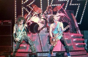  Paul, Gene and Eric ~Baltimore, Maryland...February 28, 1984 (Lick it Up World Tour)