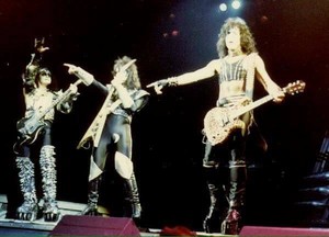  Paul, Vinnie and Gene ~Bloomington, Minnesota...February 19, 1983 (Creatures of the Night Tour)