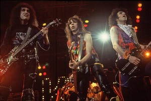  Paul, Vinnie and Gene ~Chicago, Illinois...February 15, 1984 (Lick it Up Tour)