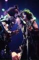 Paul and Gene ~Uniondale, New York...February 21, 1977 (Rock and Roll Over Tour)  - kiss photo