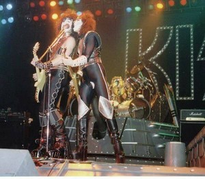  Paul and Vinnie ~Bloomington, Minnesota...February 19, 1983 (Creatures of the Night Tour)