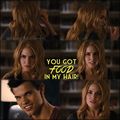Rosalie and Jacob "you got food in my hair" - twilight-series photo